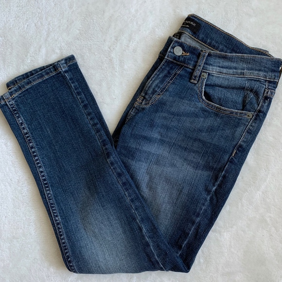 Banana Republic Medium Wash Girlfriend Jeans - Picture 3 of 7